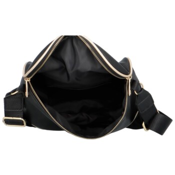 Dámská crossbody kabelka černá - Locca Salax