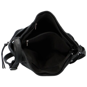 Dámská crossbody kabelka černá - Firenze Maeva