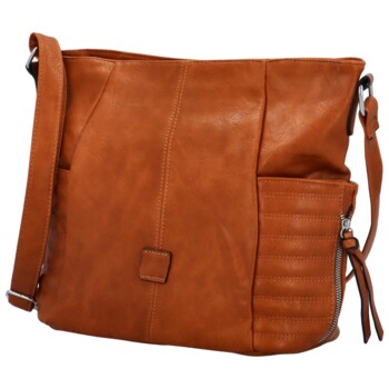 Dámská crossbody kabelka hnědá - Firenze Maeva