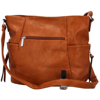 Dámská crossbody kabelka hnědá - Firenze Maeva