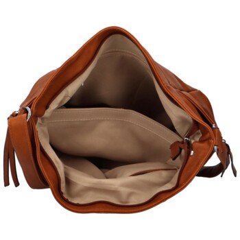 Dámská crossbody kabelka hnědá - Firenze Maeva