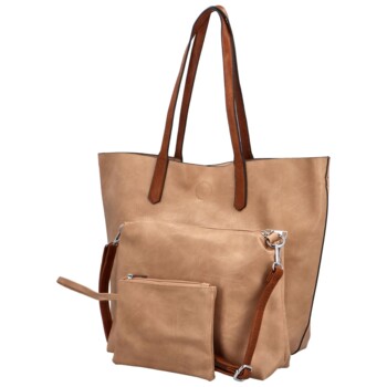 Dámský set kabelek khaki - Firenze Zorika