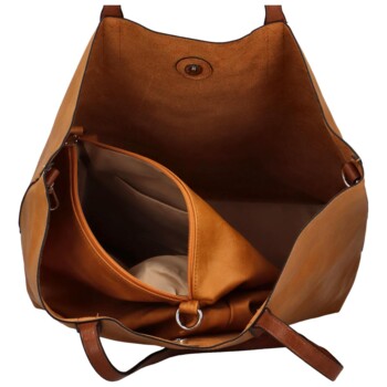 Dámský set kabelek žlutý - Firenze Zorika