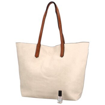 Dámský set kabelek krémový - Firenze Zorika new