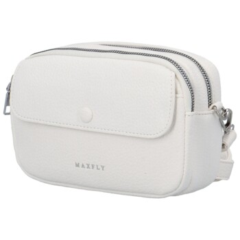 Dámská crossbody kabelka bílá - MaxFly Thyrax