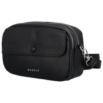 Dámská crossbody kabelka černá - MaxFly Thyrax