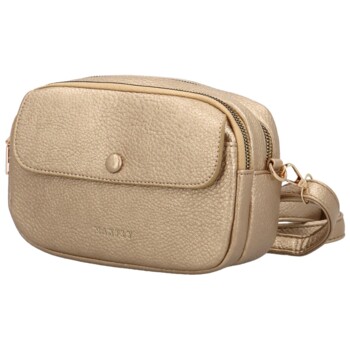 Dámská crossbody kabelka zlatá - MaxFly Thyrax