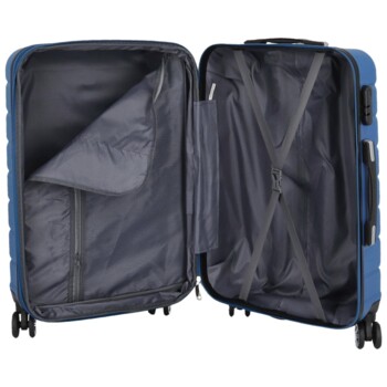 Cestovní plastový kufr modrý - Ormi Kalmax L