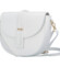 Dámská kožená crossbody kabelka bílá - Delami Putax