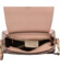 Dámská kožená crossbody kabelka starorůžová - Delami Pretty