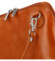 Dámská kožená crossbody koňaková - Delami Jaime