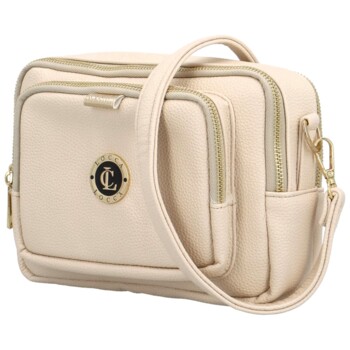 Dámská crossbody kabelka krémová - Locca Makarie