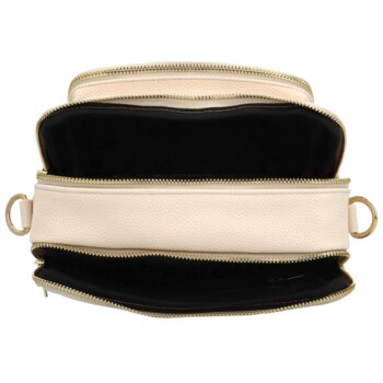 Dámská crossbody kabelka krémová - Locca Makarie