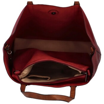 Dámský set kabelek červený - Firenze Zorika