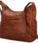 Dámská crossbody kabelka hnědá - Firenze Ricco