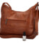 Dámská crossbody kabelka hnědá - Firenze Ricco