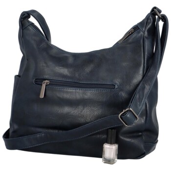 Dámská crossbody kabelka tmavě modrá - Firenze Ricco