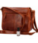 Dámská kožená crossbody kabelka koňaková - Bellugio Zolyx