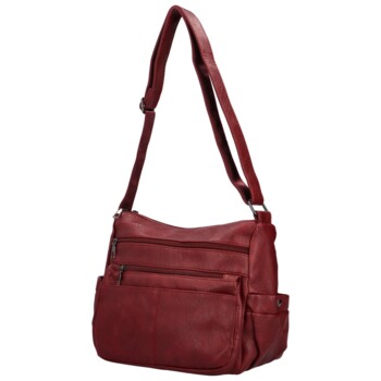Dámská crossbody kabelka vínová - MaxFly Florika