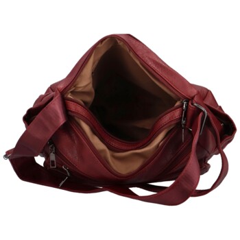 Dámská crossbody kabelka vínová - MaxFly Florika