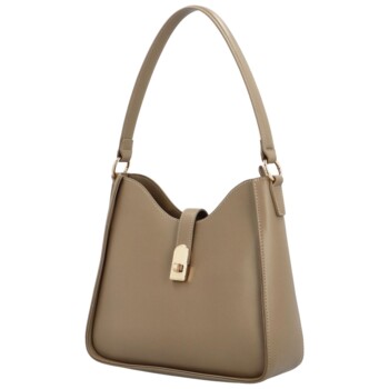 Dámská kabelka na rameno taupe - David Jones Emelly