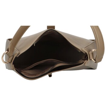 Dámská kabelka na rameno taupe - David Jones Emelly