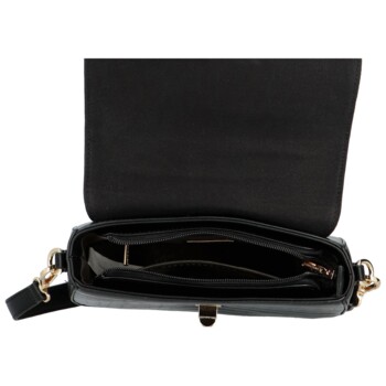 Dámská crossbody kabelka černá - David Jones Faisal