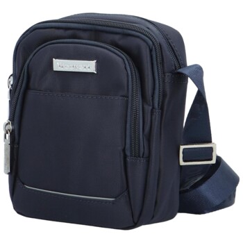 Pánská crossbody taška modrá - Coveri Roslaw