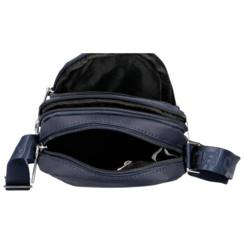 Pánská crossbody taška modrá - Coveri Roslaw