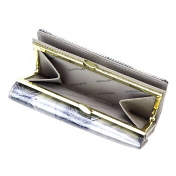 Dámská kožená peněženka krémová - Gregorio Amala