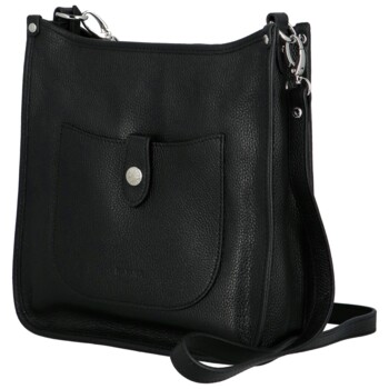 Dámská kožená crossbody černá - Katana Kristi