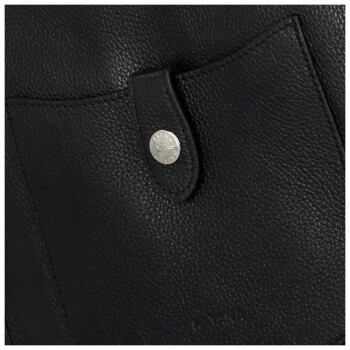 Dámská kožená crossbody černá - Katana Kristi