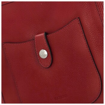 Dámská kožená crossbody červená - Katana Kristi