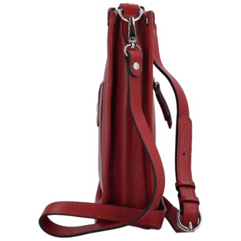 Dámská kožená crossbody červená - Katana Kristi