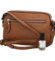 Dámská kožená crossbody kabelka koňaková - Katana Prina