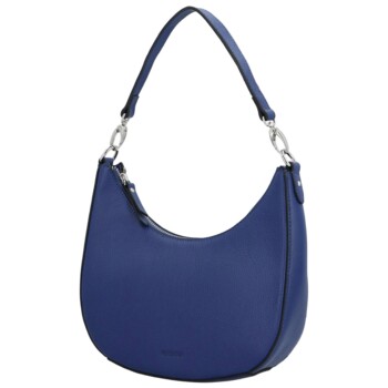 Dámská kožená crossbody kabelka modrá - Katana Cloenta 