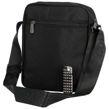 Pánská crossbody taška černá - Coveri Donatas
