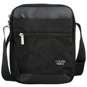 Pánská crossbody taška černá - Coveri Hoang