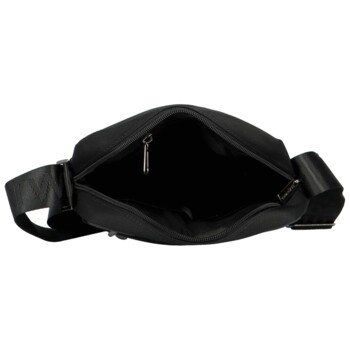 Pánská crossbody taška černá - Coveri Hoang