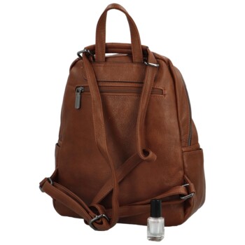 Dámský kabelko/batůžek hnědý - Coveri Lefteria