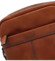 Pánská kožená crossbody taška hnědá - Katana Jarrax