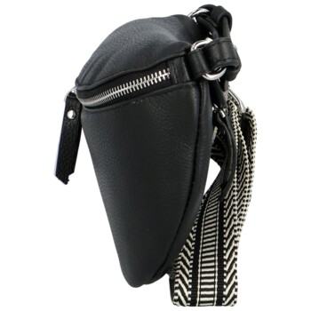 Dámská kožená ledvinko/kabelka černá - Katana Jadrieen