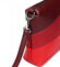 Dámská crossbody kabelka červená - Vuch Coalie Striped Red