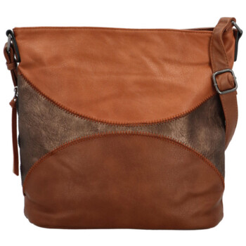 Dámská crossbody kabelka hnědá - Firenze Kupri