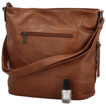 Dámská crossbody kabelka hnědá - Firenze Kupri