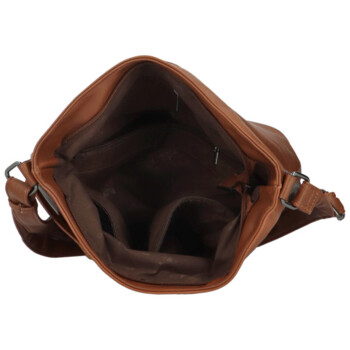 Dámská crossbody kabelka hnědá - Firenze Kupri