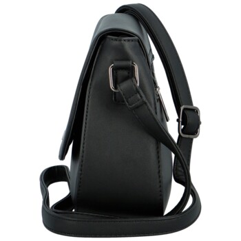 Dámská crossbody kabelka černá - Delami Little Charm