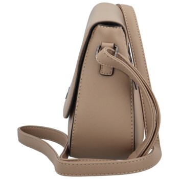 Dámská crossbody kabelka taupe - Delami Little Charm