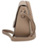Dámská crossbody kabelka taupe - Delami Little Charm