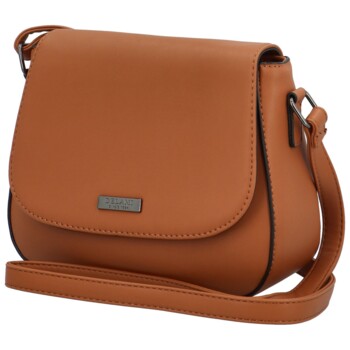 Dámská crossbody kabelka hnědá - Delami Little Charm